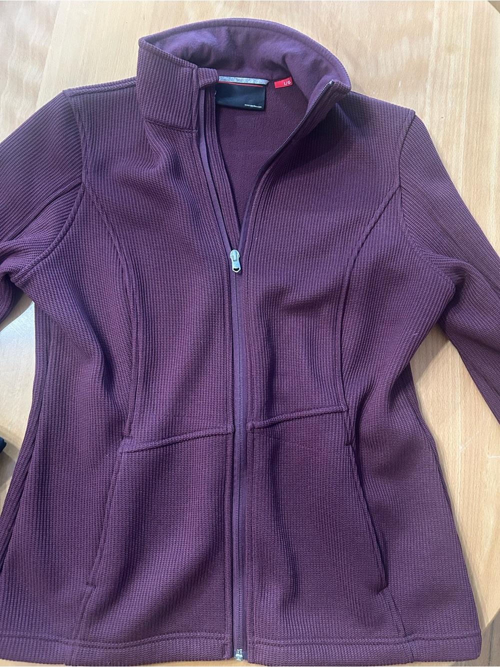 Spyder Women's Full-Zip Utility Jacket - Plum